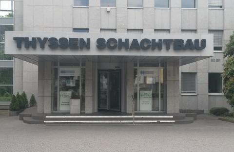 Eingang Thyssen Schachtbau