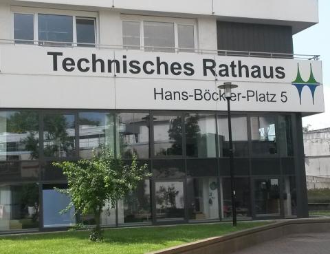 Eingang Technisches Rathaus