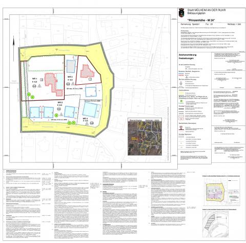 Bebauungsplan Prinzenhöhe (M 24) | Stadt Mülheim an der Ruhr