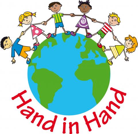 Logo der Tageseinrichtung für Kinder "Hand in Hand" Logo Hand in Hand