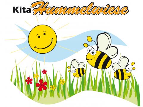 Logo der Tageseinrichtung für Kinder "Hummelwiese" Logo Hummelwiese
