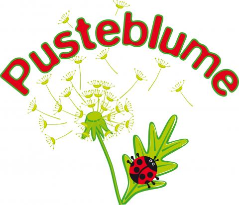 Logo der Tageseinrichtung für Kinder "Pusteblume" Logo Pusteblume