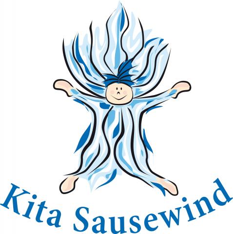 Logo der Tageseinrichtung für Kinder "Sausewind" Logo Sausewind