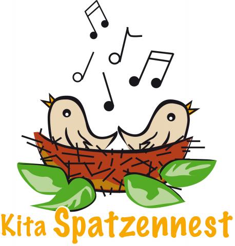 Logo der Tageseinrichtung für Kinder "Spatzennest" Logo Spatzennest