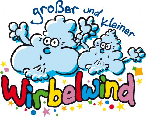 Logo der Tageseinrichtung für Kinder "Kleiner Wirbelwind" Logo Wirbelwind