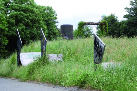 Koch, Diethelm: Drei Quadrate, Foto: Kunstmuseum Mülheim an der Ruhr 2013.