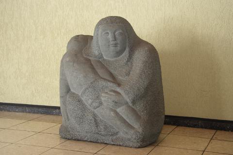 Krell, Bruno: Pieta; Foto: Kunstmuseum Mülheim an der Ruhr 2016.
