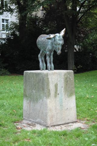 Kühn, Herbert: Esel, Foto: Kunstmuseum Mülheim an der Ruhr/ Ralf Raßloff 2008.