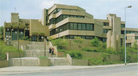 Prasse, Karl: Bewegung und Gegenbewegung, Zustand um 1980; Foto: Kunstmuseum Mülheim an der Ruhr o.J. 