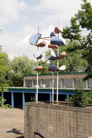 Prasse, Karl: Kinetisches Objekt, Foto: Kunstmuseum Mülheim an der Ruhr/ Ralf Raßloff 2008.