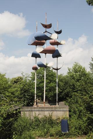 Prasse, Karl: Kinetisches Objekt, Foto: Kunstmuseum Mülheim an der Ruhr/ Ralf Raßloff 2008.