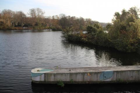 EsRichter, Hermann: Für die springenden Fische, 1992; Foto: Kunstmuseum, Mülheim an der Ruhr 2020.