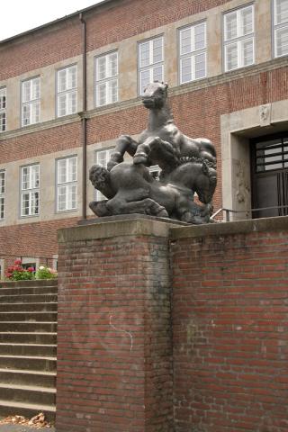 Rübsam, Jupp: Fohlengruppe, Foto: Kunstmuseum Mülheim an der Ruhr/ Ralf Raßloff 2008.