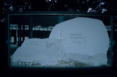 Serwotke, Evelyn: Beschädigungen; Foto: Kunstmuseum Mülheim an der Ruhr, vor 2001 (digitalisiertes Foto).