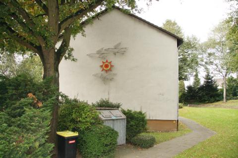 Prasse, Karl: Vögel im Flug, Gesamtansicht, Foto: Kunstmuseum Mülheim an der Ruhr/ Ralf Raßloff 2008.