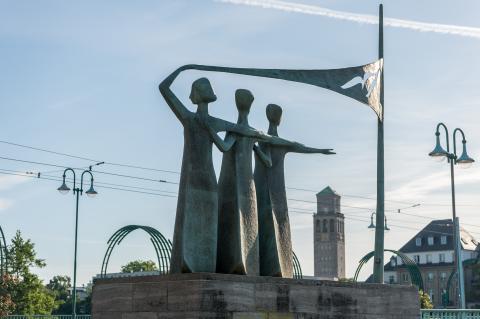 Adolfs, Heinrich: Lebensfreude, 1963; Foto: Walter Schernstein 2018.