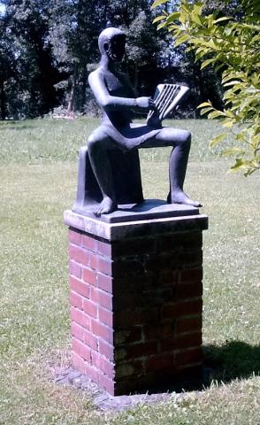 Rasche, Ernst: Orpheus - ursprünglicher Standort in Privatgarten; Foto: privat 2009.