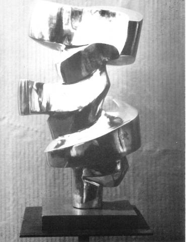 Prasse, Karl: Vegetative Form (Bewegung und Gegenbewegung), 1964, Foto aus: AK Karl Prasse, 1983, S.20, Kat.nr. 6.