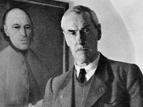 Porträt Josef Wackerle; Foto: unbekannt. Porträt Josef Wackerle; Foto: unbekannt.